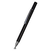 タッチペン 丸型ヘッド静電式 スマートフォン・タブレット用タッチペン OWL-TPSE01-BK ブラック 1本 オウルテック