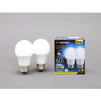 アイリスオーヤマ LED電球 E26 広配光2P 昼白色 60形(810lm) LDA7NーGー6T62P LDA7N-G-6T62P 1個(2個)（直送品）