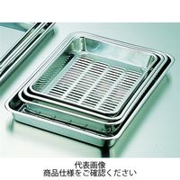 スギコ産業 ステンレス水切バット SAー53 5コ1セット SA53 5set 1セット(5個)（直送品）