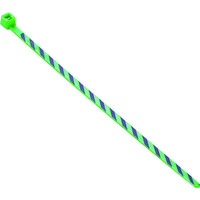 パンドウイット ストライプナイロン結束バンド 緑/紫 （50本入） PLT1M-L5-7 496-2460（直送品）
