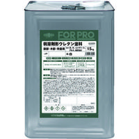 ニッペホームプロダクツ ニッぺ FORPRO弱溶剤形ウレタン塗料 15kg 白 411F091 1缶 158-8333（直送品）