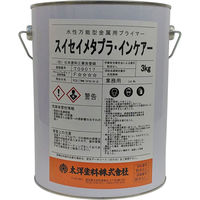 太洋塗料 スイセイメタプラ・インケアー グレー 3kg 17451200 1缶（直送品）