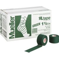 ミューラー Mテープチームカラー グリーン　幅３８ｍｍ×長さ９．１ｍ 130821 1セット(32個入)（直送品）