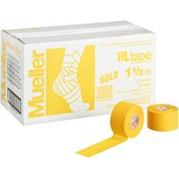 ミューラー Mテープチームカラー ゴールド　幅３８ｍｍ×長さ９．１ｍ 130823 1セット(32個入)（直送品）