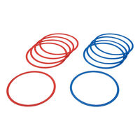 淡野製作所 サークルラダー（赤×５本＋青×５本 １組） D335 1個（直送品）