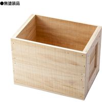 ダンデライオン　クレートBOX　ラベル無　無塗装　119-10422　1台（直送品）