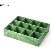 ダンデライオン　コレクションケース3×4　グリーン　119-60100　1台（直送品）