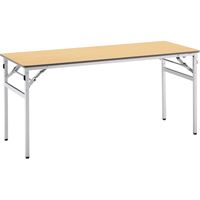 【設置込】コクヨ 会議用テーブル KT-220 折畳みテーブル 棚無 幅1500×奥行600×高さ700mm ライトナチュラル 1台（直送品）