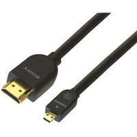 ソニー HIGH SPEED HDMI マイクロ端子ケーブル DLC-HEU