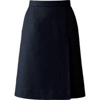ボンマックス BONOFFICE プリーツスカート ブラックＸブルー １５号 AS2323-30-15（直送品）