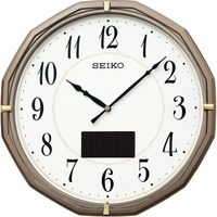 セイコータイムクリエーション SEIKO ソーラー アナログ時計 電波時計 掛時計 ハイブリッドソーラー SF244