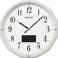 セイコータイムクリエーション SEIKO ソーラー アナログ時計 電波時計 掛時計 ハイブリッドソーラー SF244