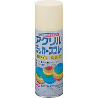 ニッペホームプロダクツ ニッぺ アクリルラッカースプレー 400ml アイボリー HWE019ー400 HWE019-400 1本 818-0126（直送品）