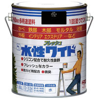 ニッペホームプロダクツ ニッぺ 水性フレッシュワイド 1.6L ブラック HTA110-1.6 1缶 827-9444（直送品）