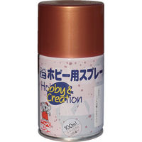 ニッペホームプロダクツ ニッぺ ミニホビースプレー 100ml カッパーメタリック HR8241ー100 HR8241-100 1本 859-8655（直送品）