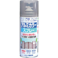 ニッペホームプロダクツ ニッぺ アルミカラースプレー 300ml 透明クリヤー HTE110-300 1本 815-9337（直送品）