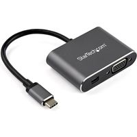 USB-Cマルチアダプタ mDPまたはVGA出力 HDR対応　CDP2MDPVGA　1個　StarTech.com（直送品）