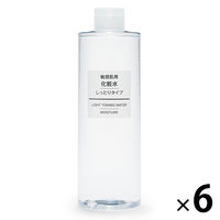 無印良品 敏感肌用 化粧水 しっとりタイプ（大容量） 400mL 1箱（6個入） 良品計画