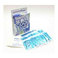 鈴木油脂工業 足裏 COOL 樹液シート 30枚入 65-1335-96 1個(30枚)（直送品）