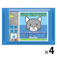 ブルータイム 紙砂 猫砂 12L 4袋 サンメイト ※リニューアル後商品
