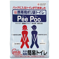 TTC セラフィック 携帯用ポリ袋トイレ PeePoo 大小両用 000015 1個