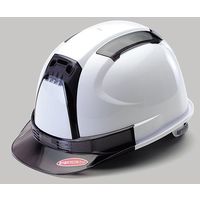 イチネンTASCO ヒサシ透明ヘルメット TA962AY-1 1個 64-0830-08（直送品）