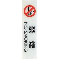 光 サインプレート 禁煙 NO SMOKING CJ251-10 1セット(5枚) 360-2854（直送品）