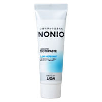 NONIO（ノニオ） ハミガキ クリアハーブミント 130g ライオン 歯磨き粉 口臭予防