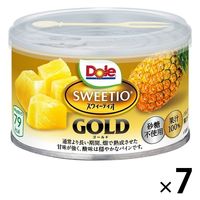 ドール スウィーティオゴールド 227g パイナップル 砂糖不使用 果汁100％ 1セット（7個）缶詰