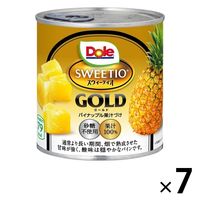 ドール スウィーティオゴールド 425g パイナップル 砂糖不使用 果汁100％ 1セット（7個）缶詰