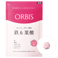 ORBIS（オルビス） 鉄＆葉酸（ストロベリー風味） 徳用 75日～150日分（1.0g×150粒） サプリメント