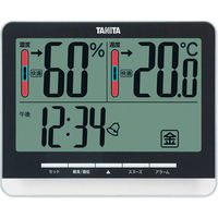 タニタ デジタル温湿度計 24-0287-143 1箱（直送品）