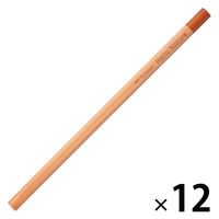 トンボ鉛筆 色鉛筆 ハローネイチャー 単色 茶色 CB-KHN31 1セット（1本×12）