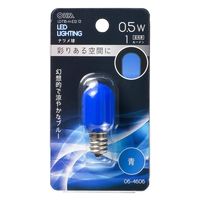 オーム電機 LED T20E12 0.5W B 06-4606 1セット(5個)（直送品）