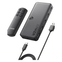 Anker HDMI Switch(4-in-1 Out 4K HDMI)セレクター リモコン付き A83H20A1 1個（直送品）
