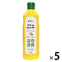 重曹配合 クリームクレンザー オレンジの香り 400g 1セット（1個×5） ミツエイ