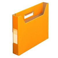 プラス ボックスファイルスリム A4 N FL-022BF 1冊（わけあり品）