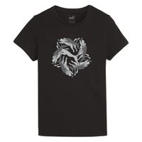 PUMA(プーマ) 半袖Tシャツ ＥＳＳ＋　キャット　グラフィック　Ｔシャツ L プーマ　ブラック 681233 1枚（直送品）
