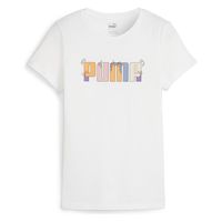 PUMA(プーマ) 半袖Tシャツ ESS+ ロゴ グラフィック Tシャツ M プーマ　ホワイト 681231 1枚（直送品）