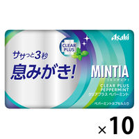 MINTIA（ミンティア） クリアプラス ペパーミント 1セット（1個×10） アサヒグループ食品 タブレット