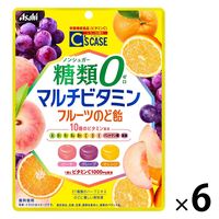 シーズケース 糖類0マルチビタミンのど飴 1セット（1袋×6） アサヒグループ食品