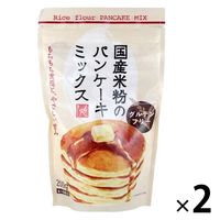 カルディコーヒーファーム もへじ 国産米粉のパンケーキミックス グルテンフリー 200g 1セット（1個×2）