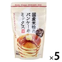 カルディコーヒーファーム もへじ 国産米粉のパンケーキミックス グルテンフリー 200g 1セット（1個×5）