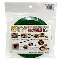 宮島化学工業 クラフト紙バンド10m緑 C16G 1巻（直送品）