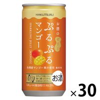 チューハイ 酎ハイ サワー 白鶴 お酒ゼリー ぷるぷるマンゴー 190ml 1箱（30本）