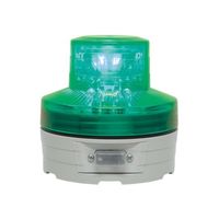 日惠製作所 電池式回転灯 φ76 ニコUFO(緑) 自動 VL07B-003BG 1個 61-9997-03（直送品）