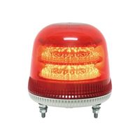 日惠製作所 LED回転灯φ170 ニコモア(赤) AC100V 電子音付 VL17M-100BPR 1個 61-9996-89（直送品）