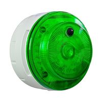 日惠製作所 音声報知器Φ100 ニコUFO myubo 人感センサー 緑色 DC5V VK10M-D05JG-KB 1個 64-9076-08（直送品）