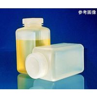 サーモフィッシャーサイエンティフィック 広口角型ボトル(HDPE) 1000mL 6本入 2114-0032 1袋(6本) 64-7656-33（直送品）