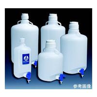 サーモフィッシャーサイエンティフィック 活栓付丸型カーボーイ(LDPE) 25L 2318-0065 1本 64-7656-84（直送品）